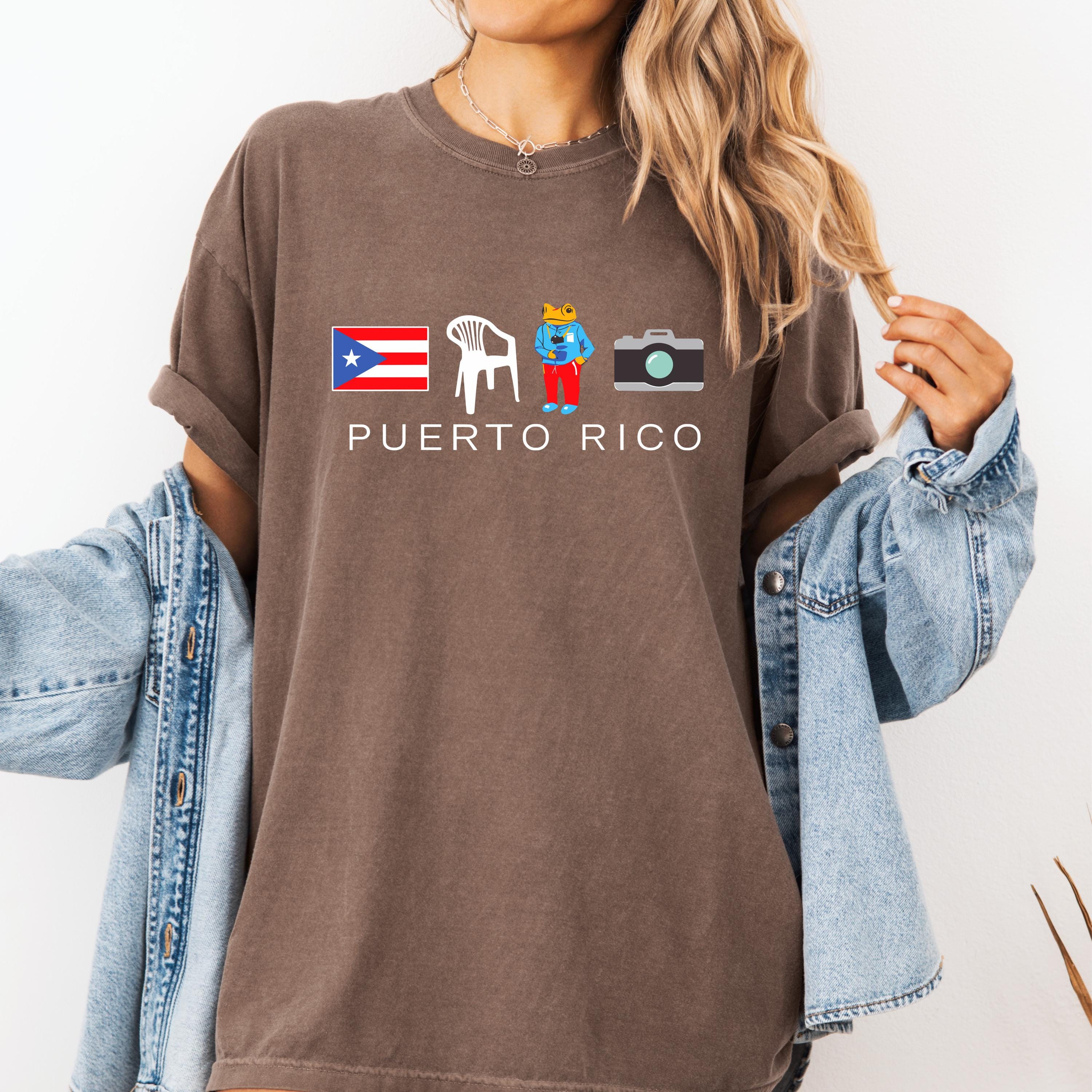 Puerto Rico T-shirt - Take More Photos Unisex Shirt / Latin Music Graphic Tee / Comfort Colors ® Fan Shirt