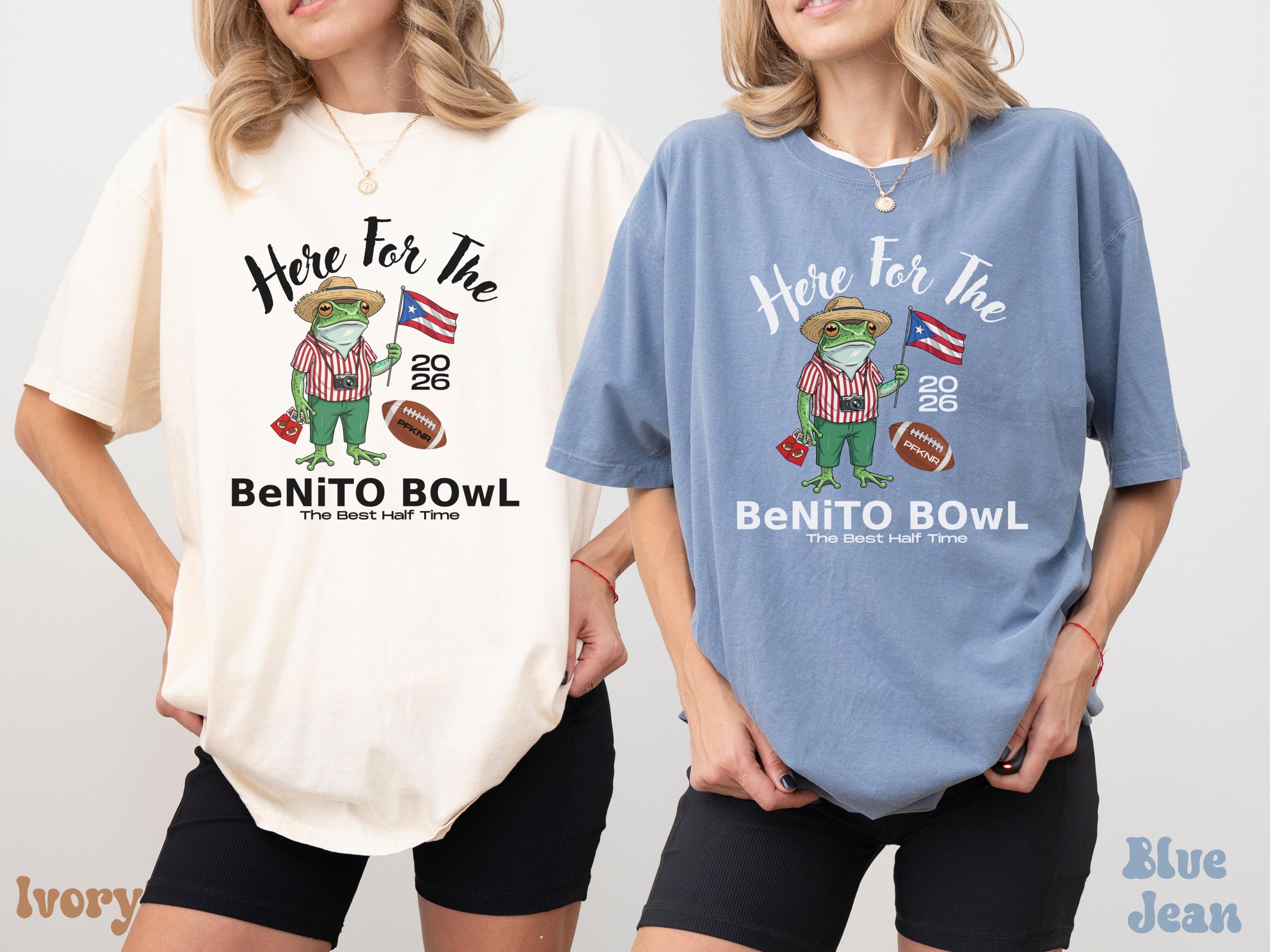 Comfort Colors ® Here for the Big Game Shirt, Puerto Rican Football Tee, 2026 Halftime Show Top, Hispanic Heritage Gift, Fan Celebration T Shirt