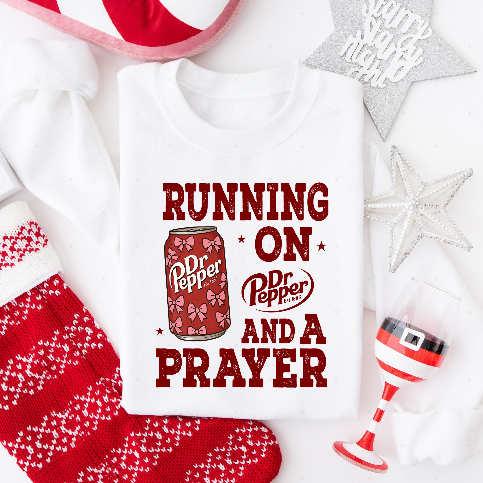 Cozy Dr Pepper Christian Humor Sweatshirt: Gildan 18000 Unisex Crewneck for Women & Men – Perfect Gift for Prayerful Aesthetic Outfits