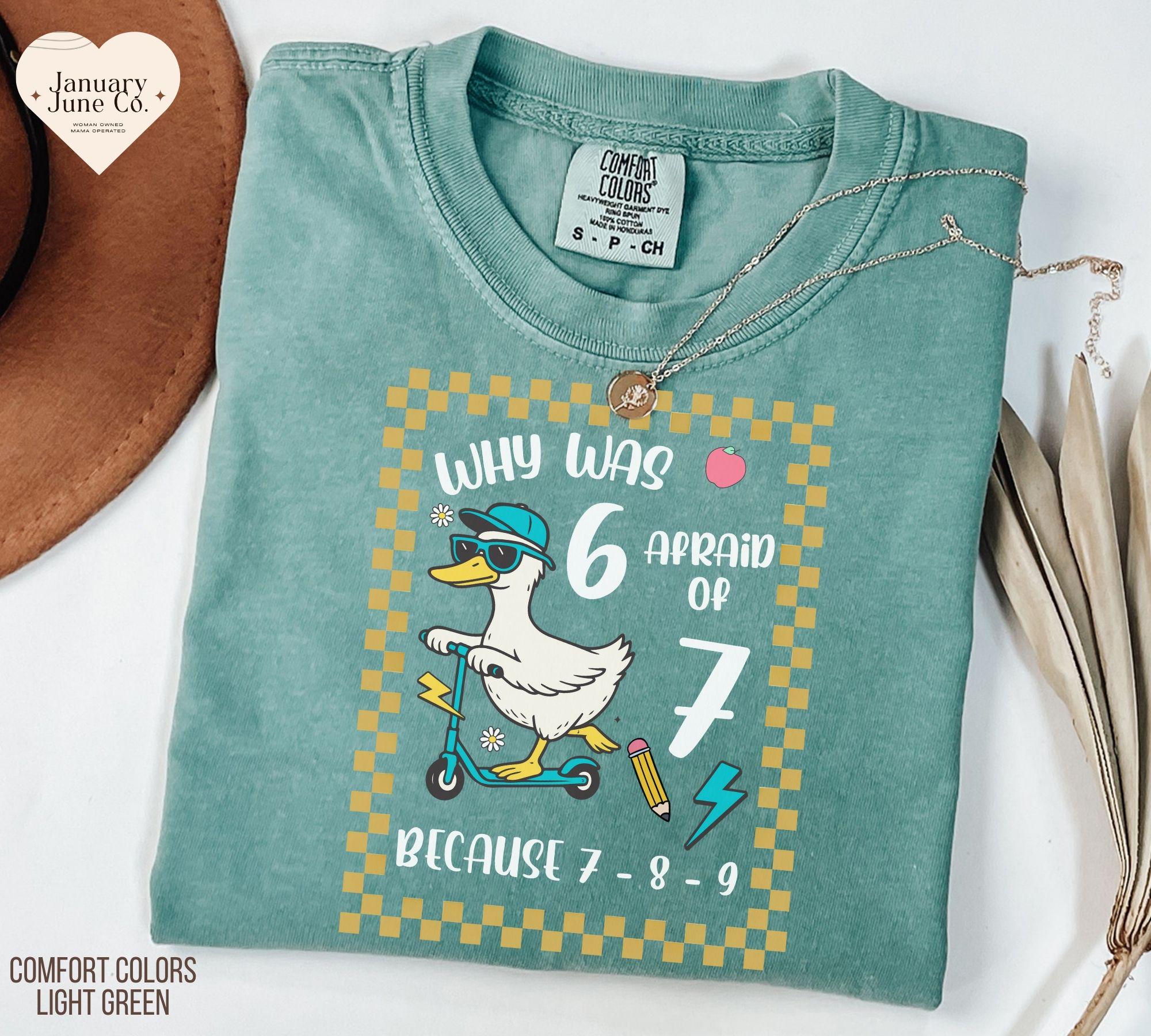 Comfort Colors® 1717 Unisex Garment-Dyed T-shirt, 67 Teacher Shirt for Women and Men, Funny Teacher Outfit, Matching School Tees, Perfect Gift for Educators, Soft and Stylish, Ideal for All Seasons