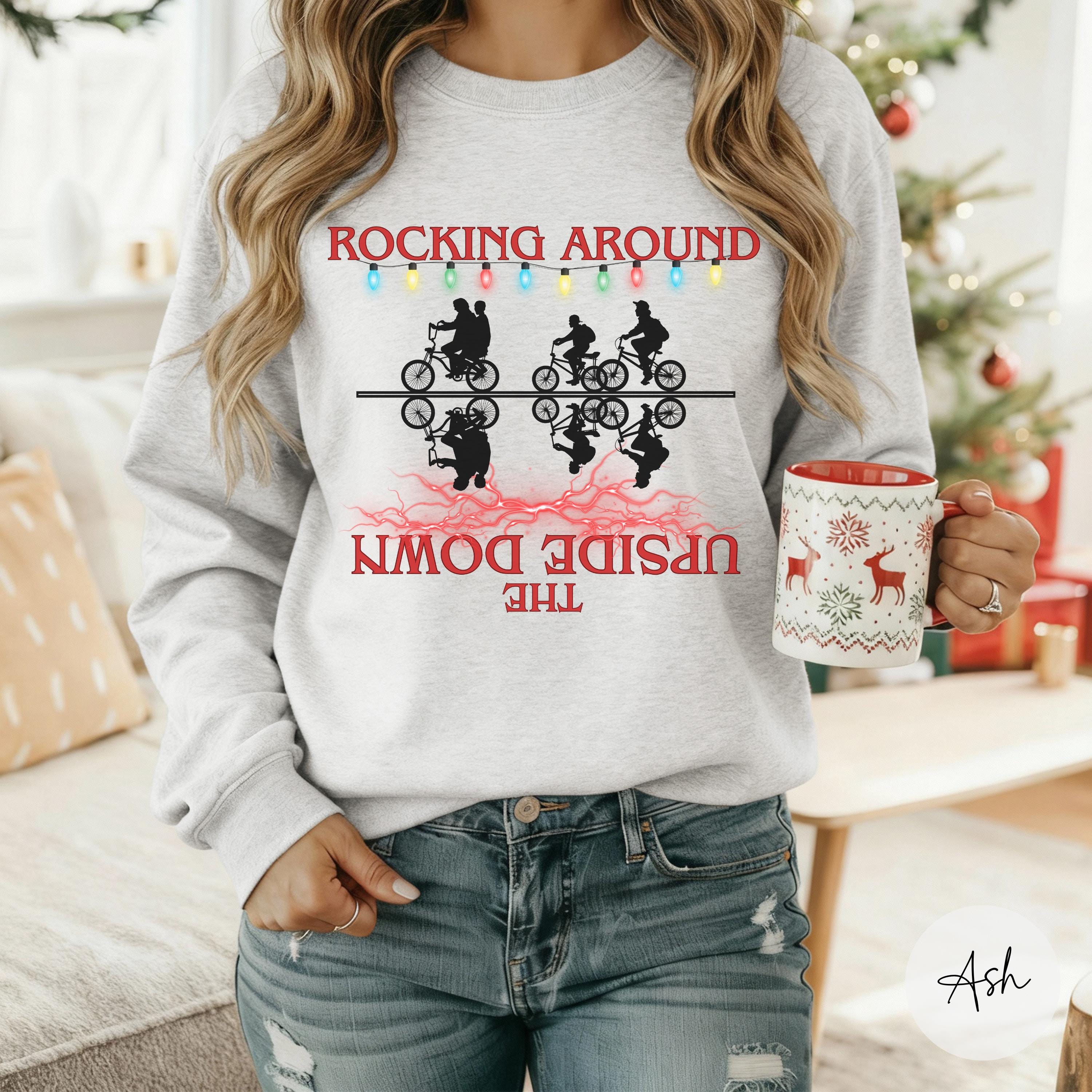 Stranger Things Cozy Crewneck, Christmas Gift Sweatshirt, Gildan 18000 Unisex, Perfect Holiday Outfit, Printify Choice for Women & Men