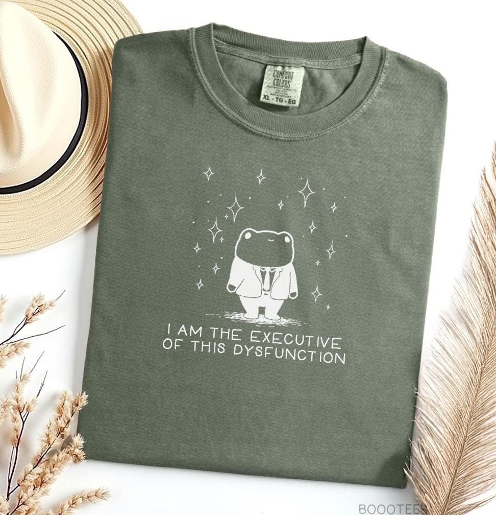 Unisex Comfort Colors® 1717 Frog Tee: Sarcastic Humor for Women & Men - 100% Cotton, Perfect Gift, SwiftPOD 4