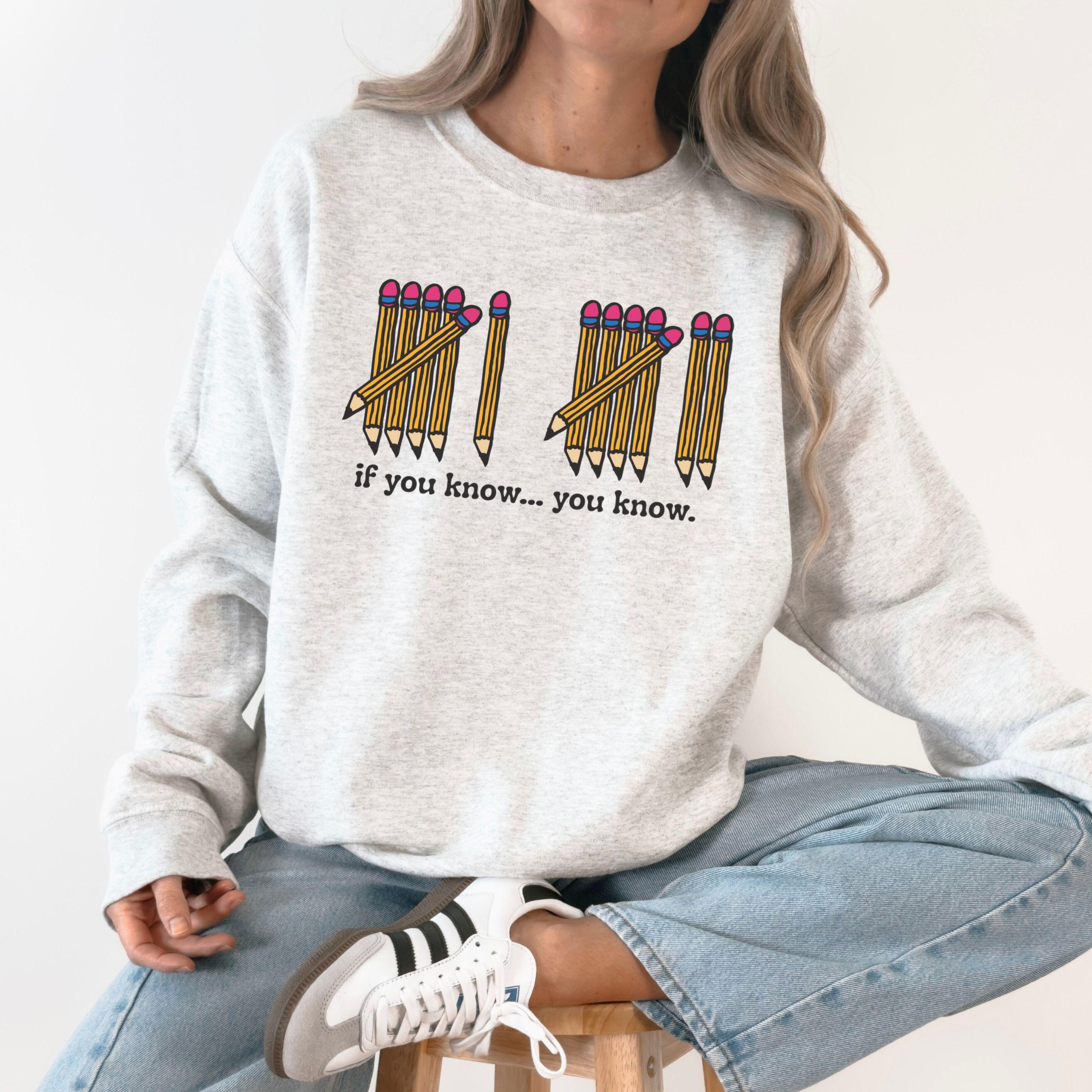 Gildan 18000 Funny Teacher Sweatshirt for Women, Cozy Unisex Crewneck, Perfect Teacher Gift, Printify Choice, Aesthetic 67 Shirt for Fall Outfits