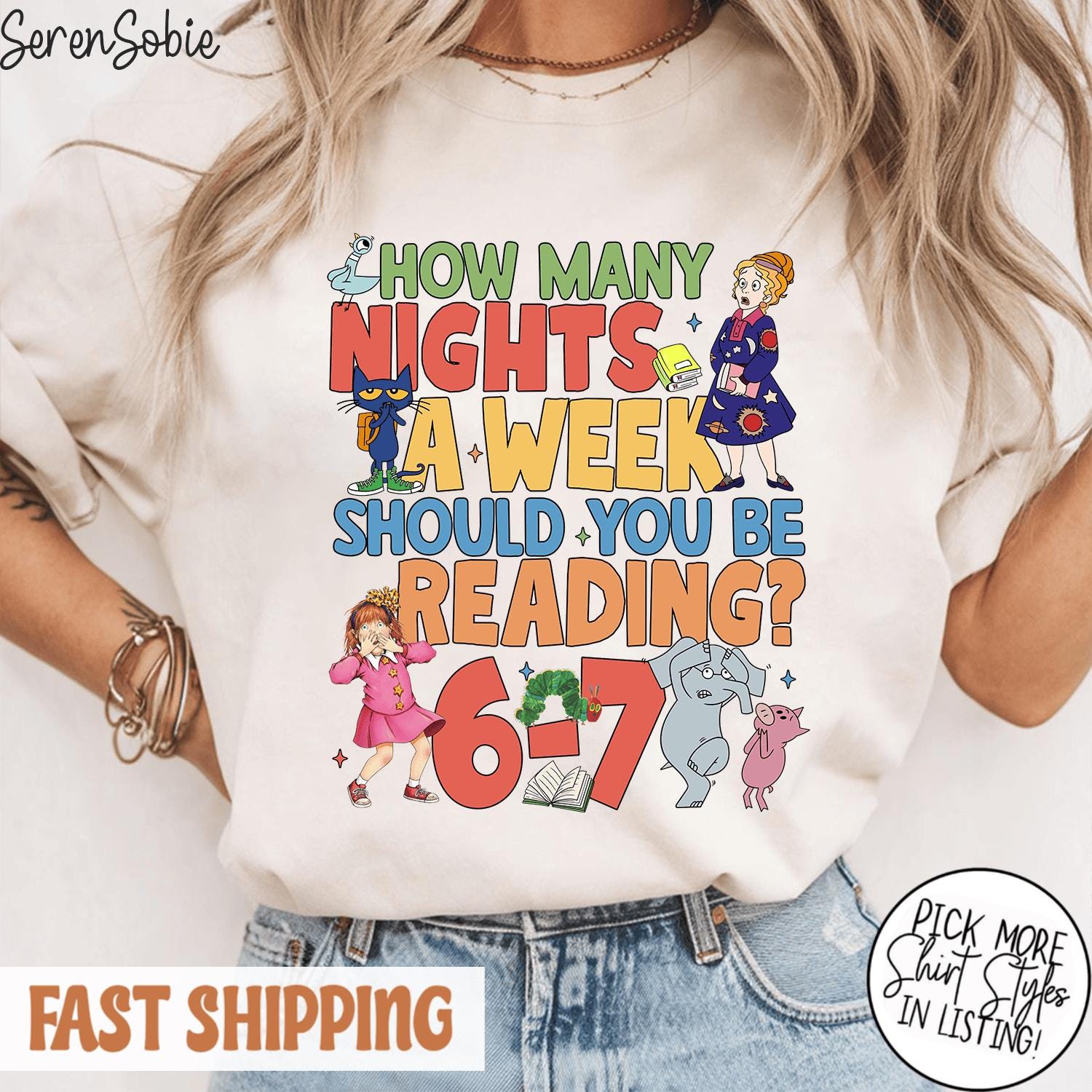 Comfort Colors® Unisex Garment-Dyed T-shirt for Book Lovers - Fun Children's Books Tee, Perfect Gift for Readers, Cozy & Stylish for Every Season