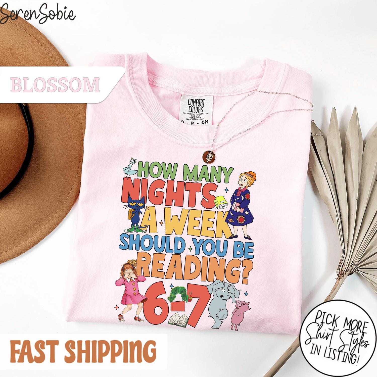 Comfort Colors® Unisex Garment-Dyed T-shirt for Book Lovers - Fun Children's Books Tee, Perfect Gift for Readers, Cozy & Stylish for Every Season