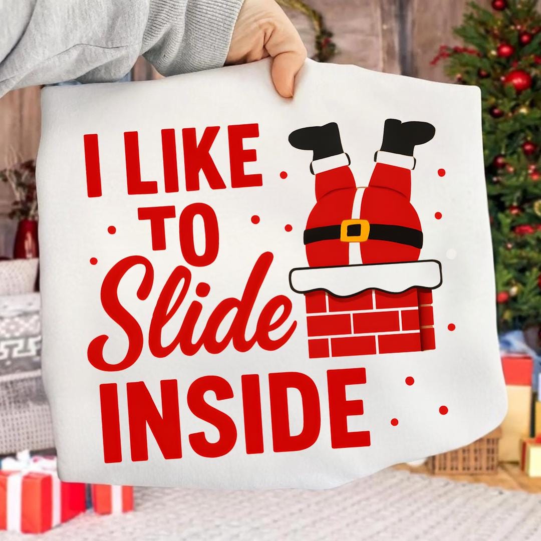 Funny Xmas Couple Pajama Sweatshirt: Gildan 18000 Unisex Gift - Cozy Printify Choice