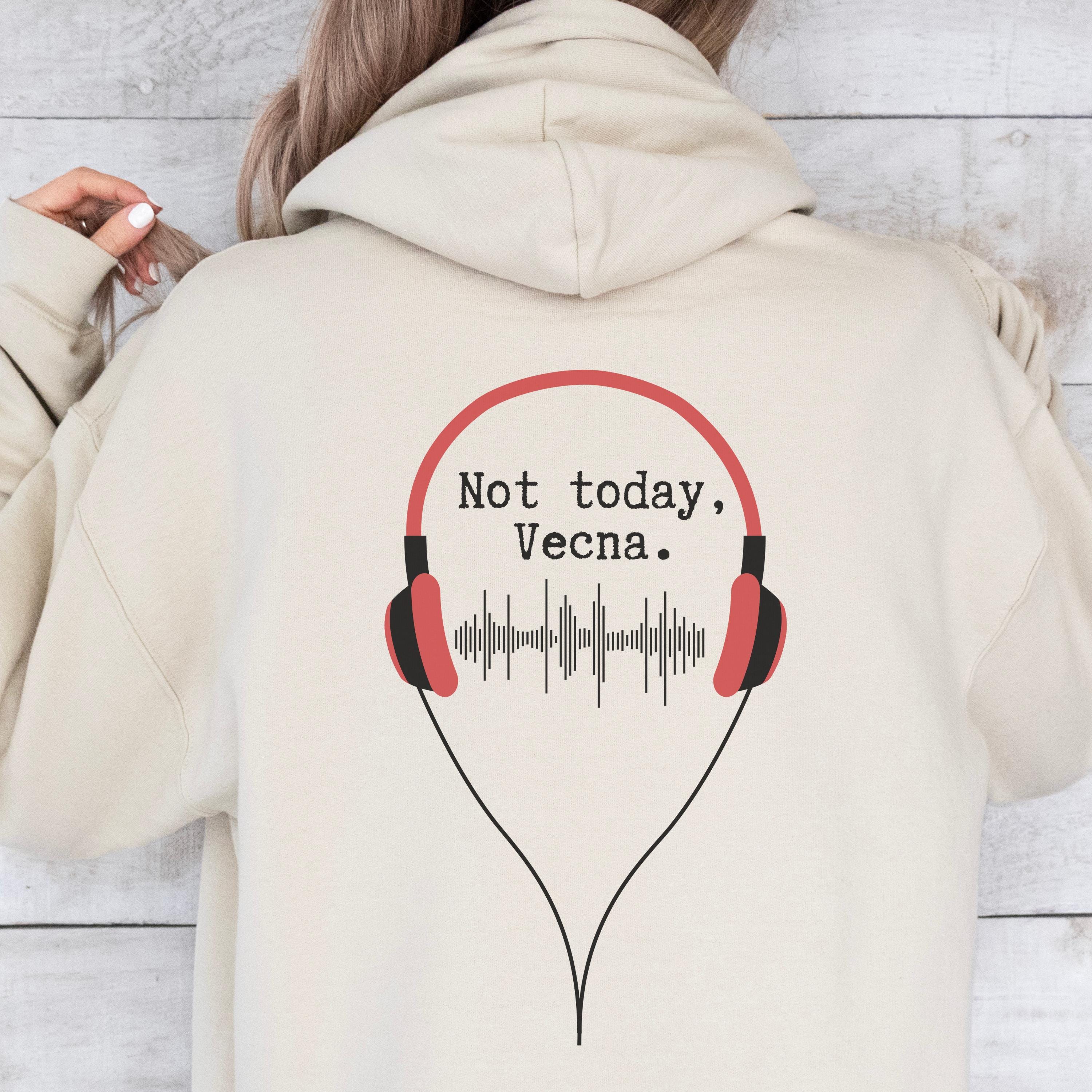 Gildan 18500 Not Today Vecna Hoodie, 80s Sci-Fi Sweatshirt, Printify Choice Gift for TV Show Lovers, Cozy Fall Outfit for Women