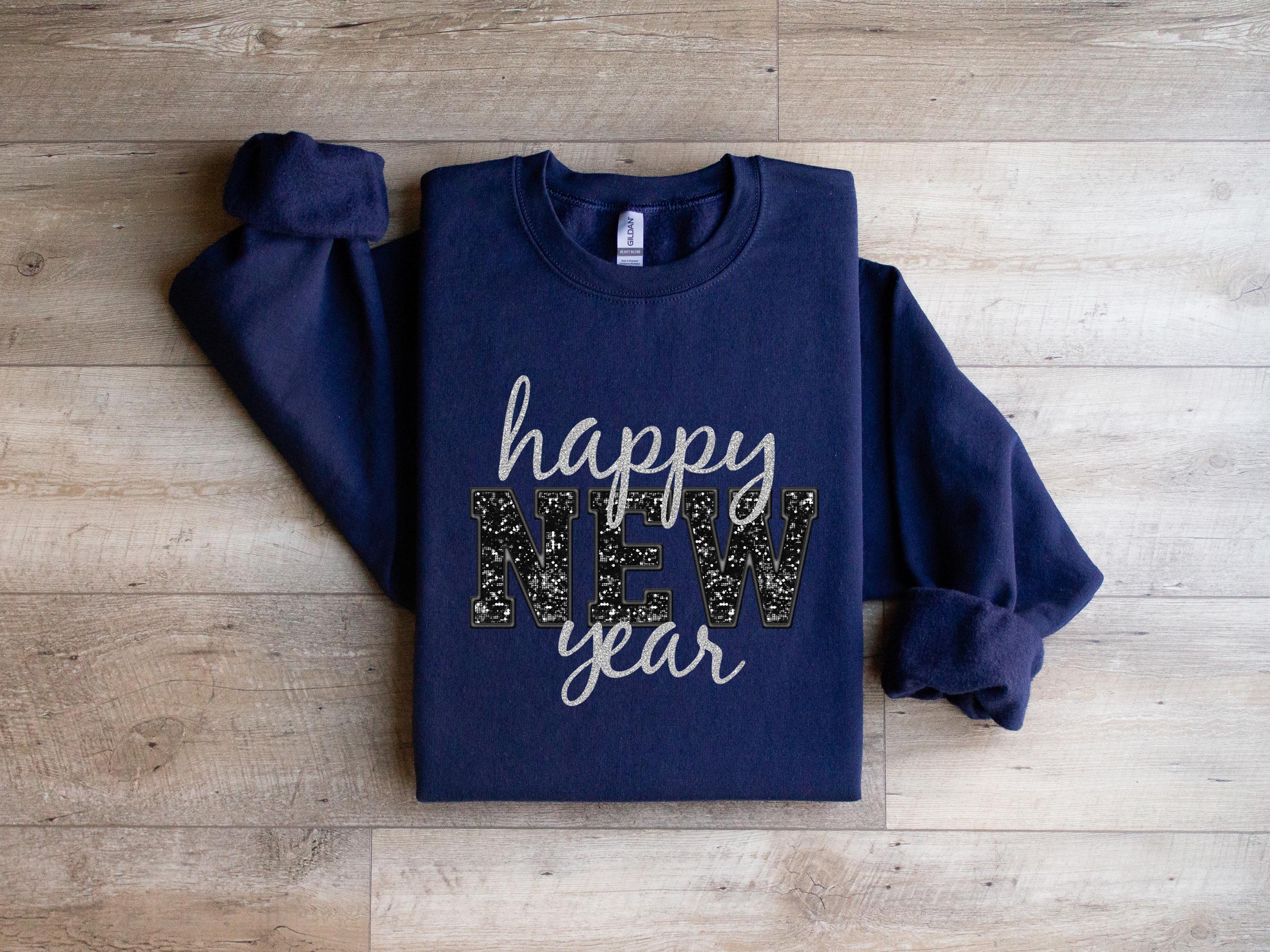 Gildan 18000 New Year Sweatshirt for Family, Printify Choice Holiday Gift, Cozy Unisex Xmas Party Top, Matching 2026 Outfit