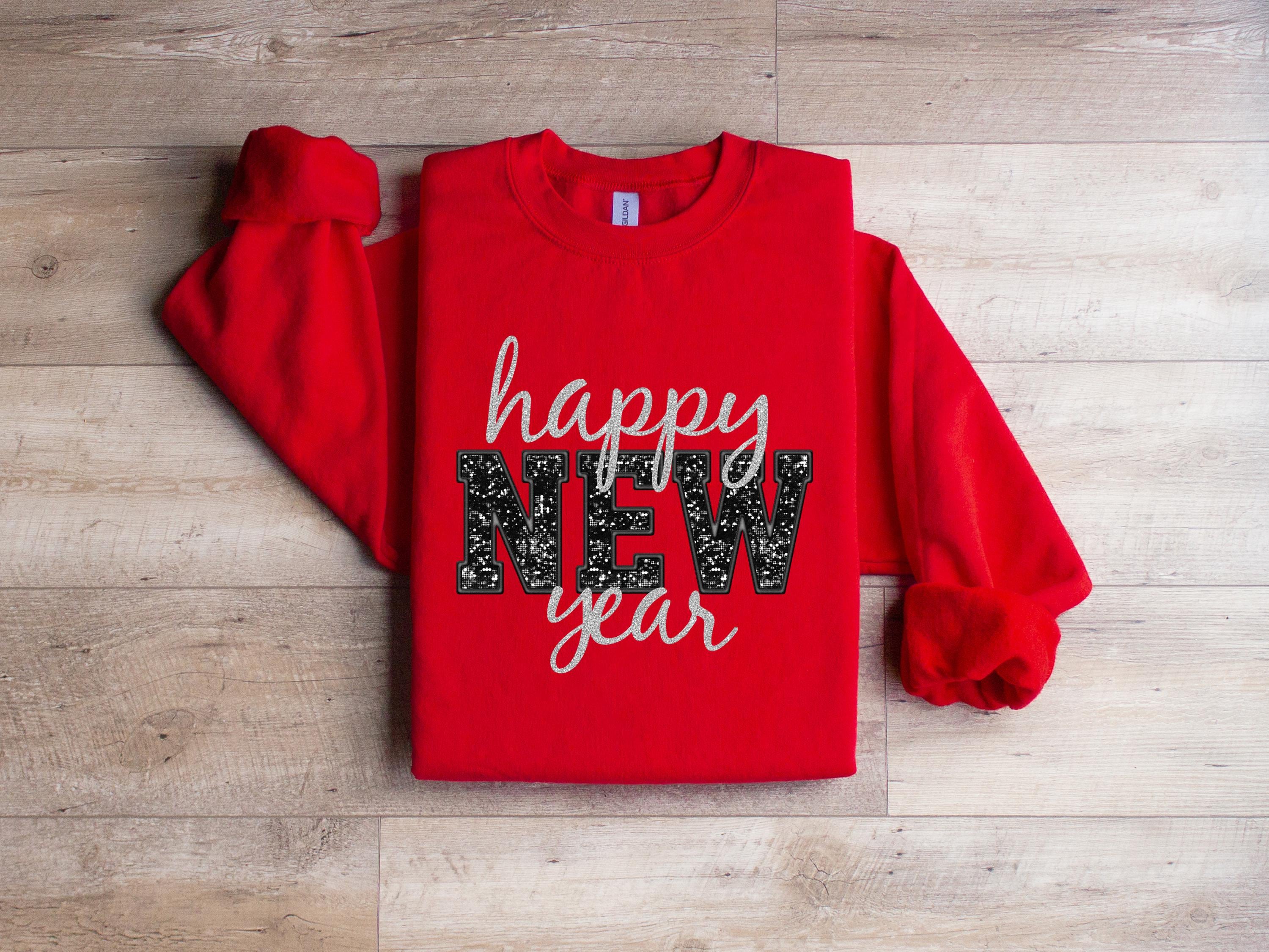 Gildan 18000 New Year Sweatshirt for Family, Printify Choice Holiday Gift, Cozy Unisex Xmas Party Top, Matching 2026 Outfit