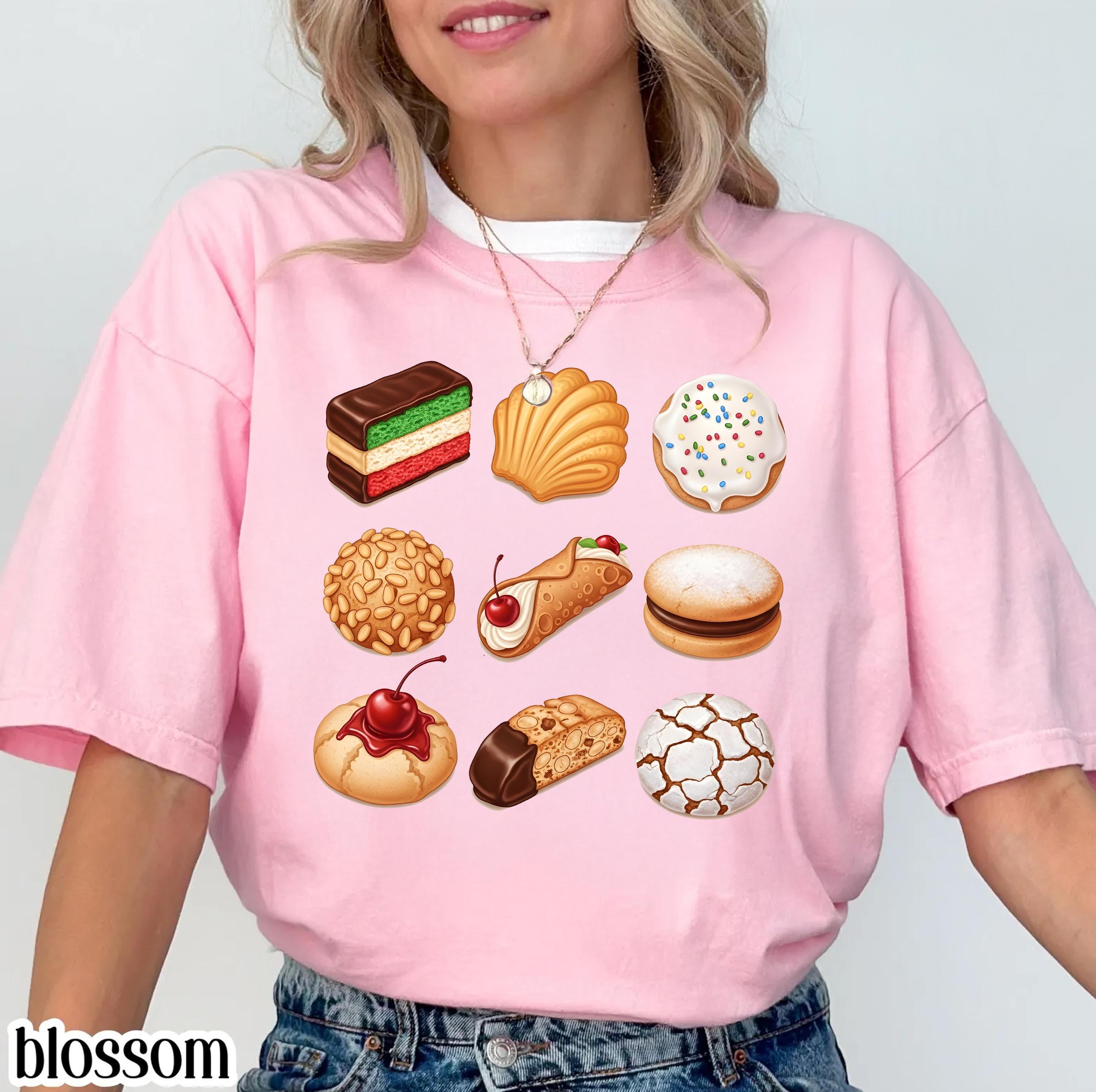 Comfort Colors® Unisex Italian Christmas Cookie Sweatshirt, Funny Holiday Crewneck for Parties, Perfect Hostess Gift, Garment-Dyed Xmas Eve Sweater