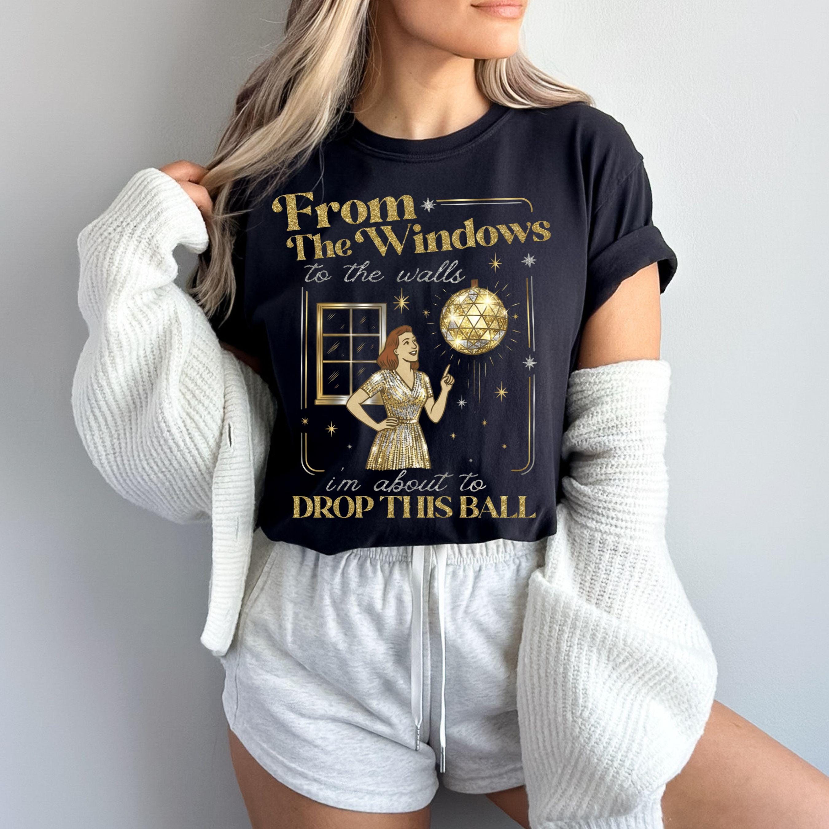 Funny New Year 2026 Shirt SwiftPOD Unisex Comfort Colors® 1717 Garment-Dyed Tee for Women & Men - Perfect for New Year's Eve Party Outfit