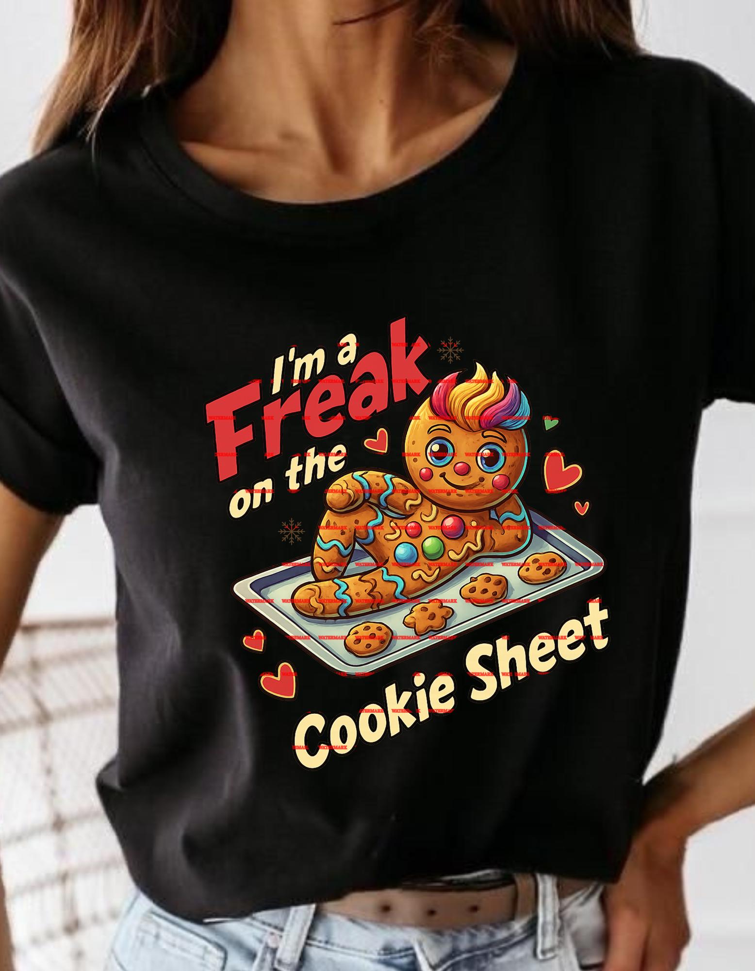 Comfort Colors® 1717 Unisex Gingerbread Christmas Shirt, Funny Holiday Baking Tee, Perfect Gift for Cookie Lovers, Soft Garment-Dyed T-shirt