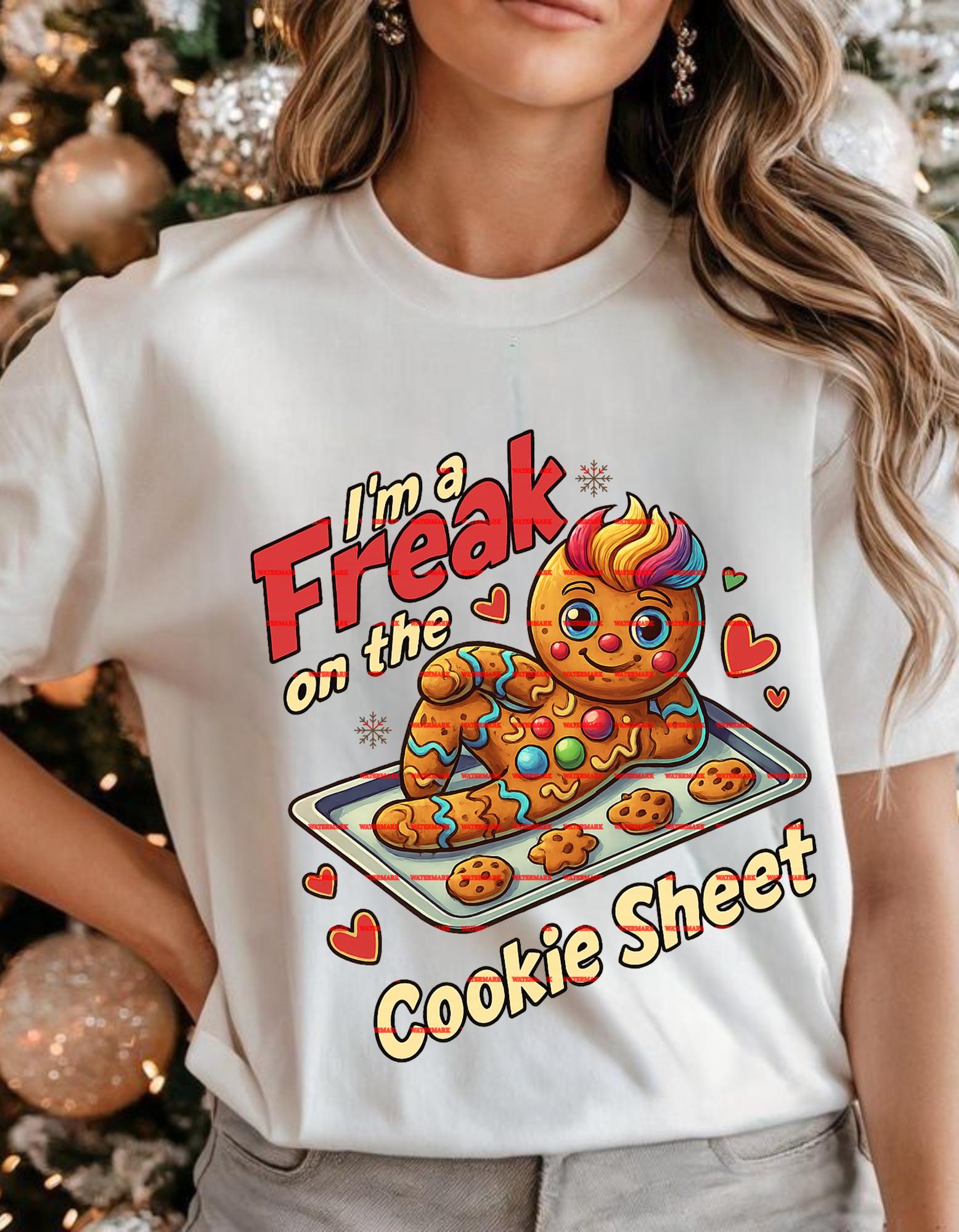 Comfort Colors® 1717 Unisex Gingerbread Christmas Shirt, Funny Holiday Baking Tee, Perfect Gift for Cookie Lovers, Soft Garment-Dyed T-shirt