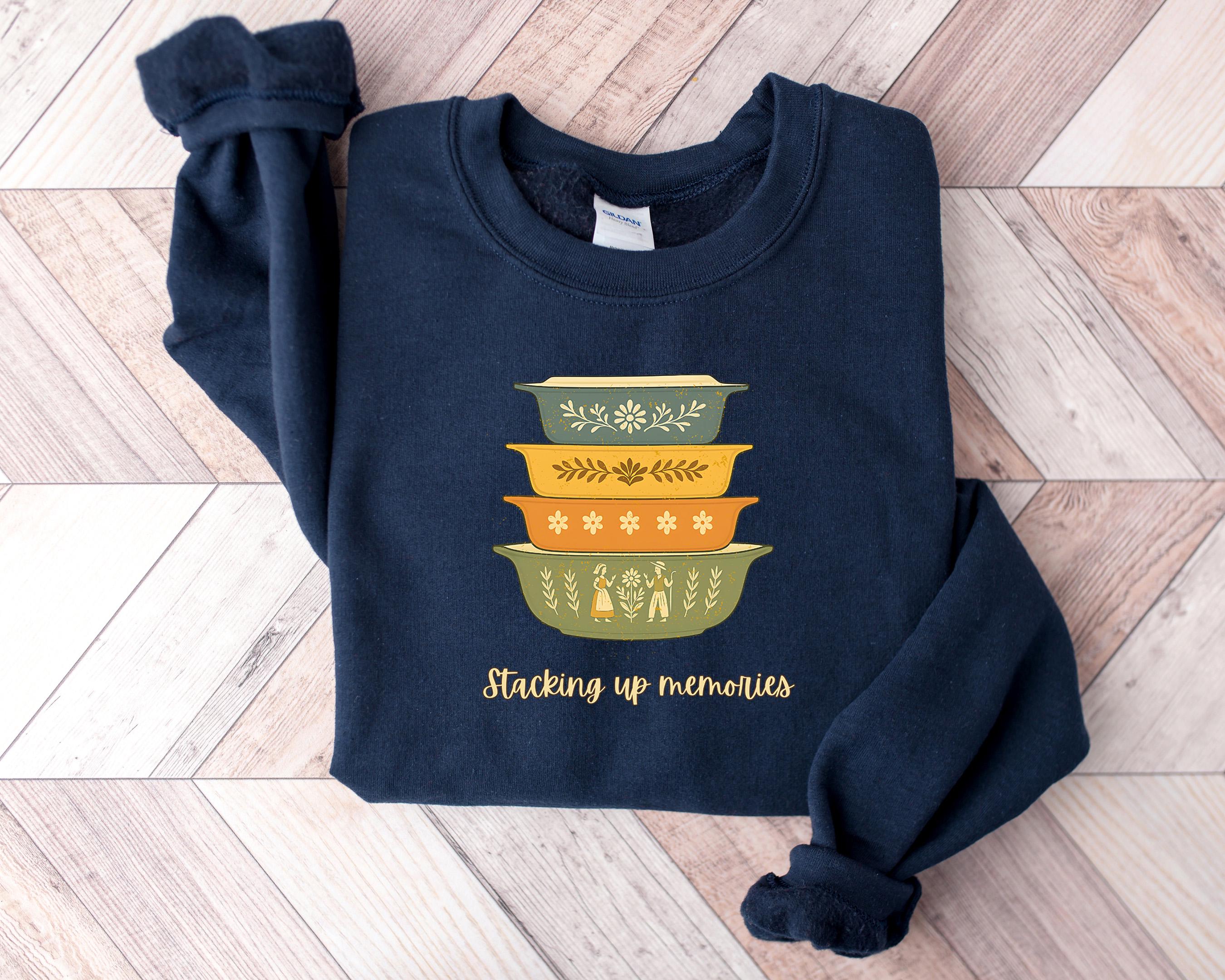 ✨ Cozy Gildan 18000 Retro Kitchen Sweatshirt for Women - Perfect Fall Gift, Aesthetic Pullover for Mom with Printify Choice ✨