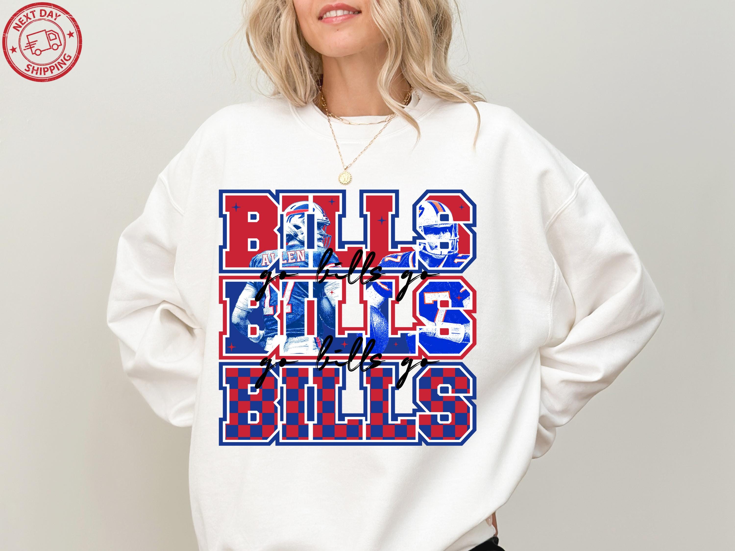 Gildan 18000 Buffalo Football Sweatshirt for Women & Men - Game Day Outfit, Bills Fan Gift, Cozy Unisex Crewneck by Printify Choice