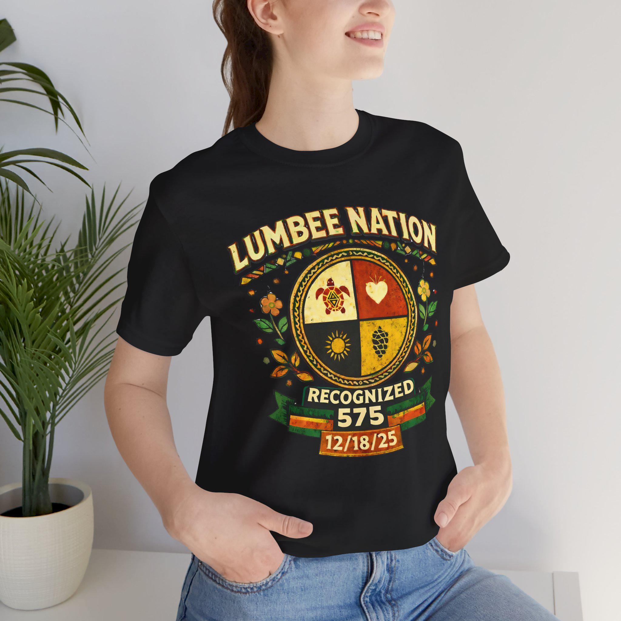 Lumbee Owned Women's Tee Gildan 18000 Tribal Recognition Printify Choice Short Sleeve Perfect Gift for Women Cozy & Durable
