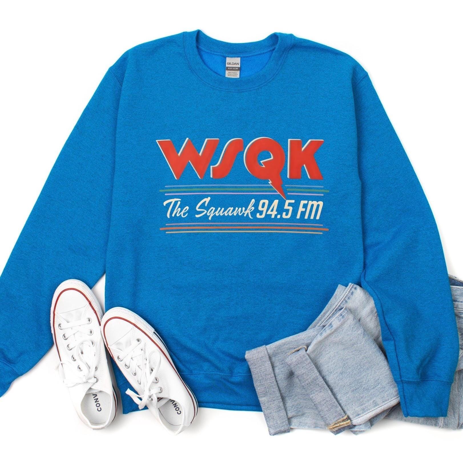 Gildan 18000 WSQK Sweatshirt for Women & Men: Retro Radio Gift, Cozy Unisex Crewneck, Perfect Fall Outfit, Printify Choice