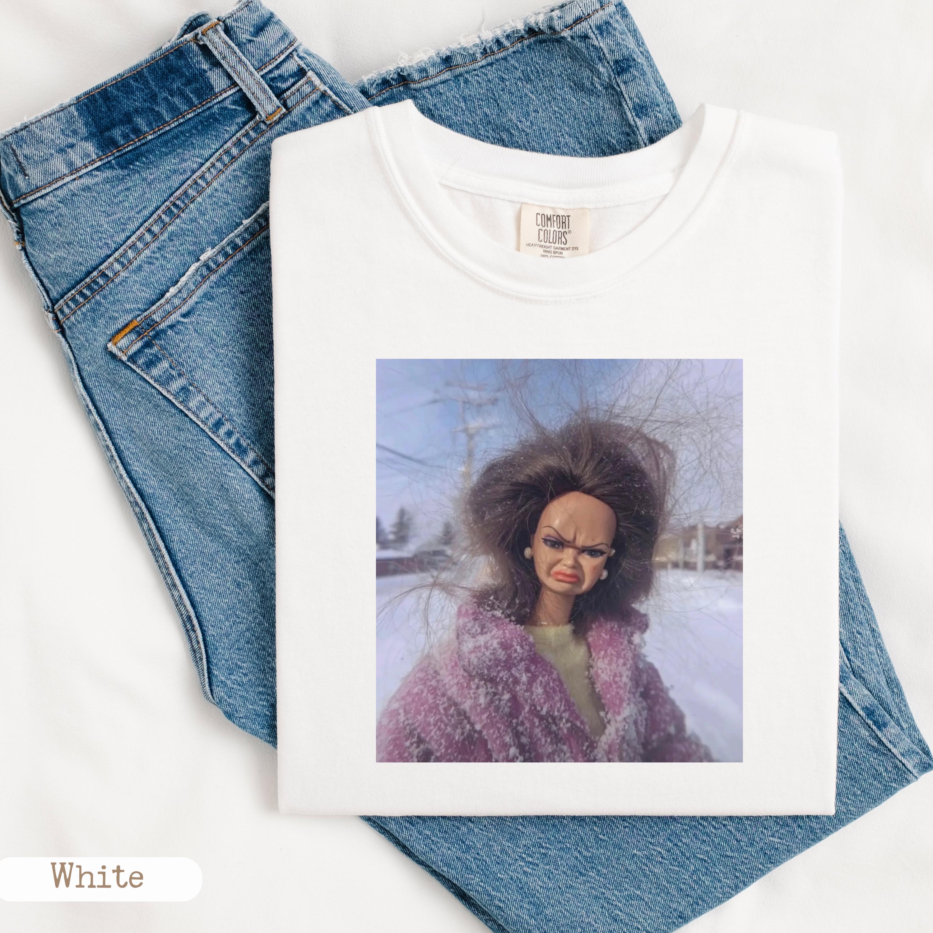 Funny Doll Meme Shirt Comfort Colors 1717 TShirt, garment-dyed relaxed fit, viral aesthetic tee for women, unisex gift, summer outfit