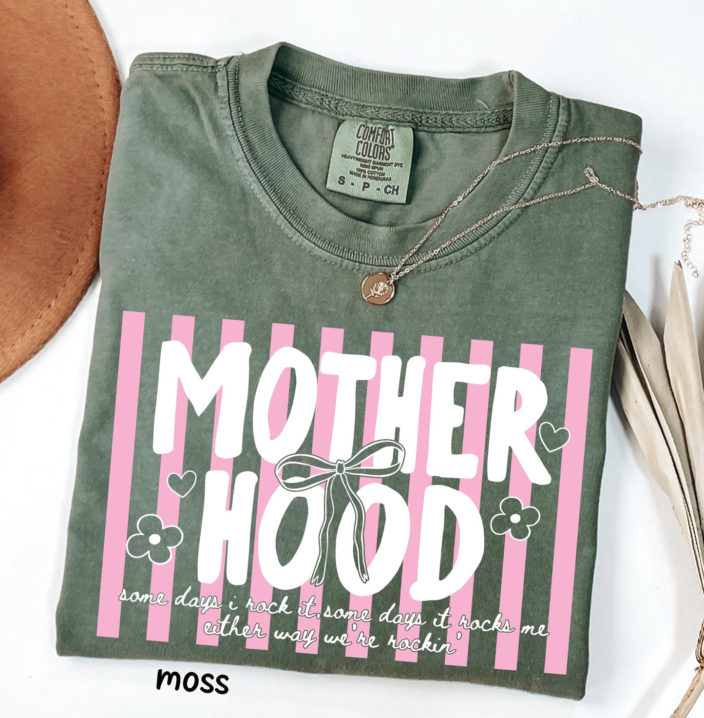 Retro Motherhood Mama Shirt, Oversized Mom Life Tee, Cool Mom Club T-Shirt, Garment-Dyed Trendy Top for Women, Mothers Day Gift, Viral Outfit