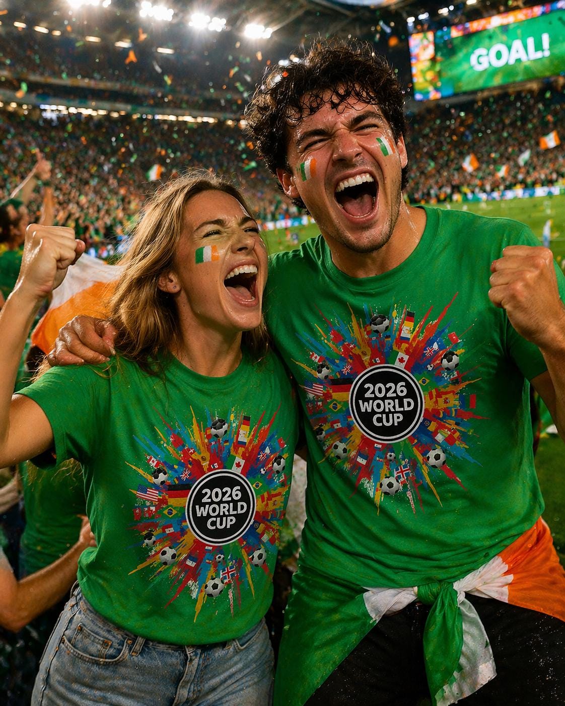 Soccer Cup T-Shirt, International Soccer Fan Shirt, Unisex Soft Tee, Football Fan Gift, Game Day Summer Outfit, Matching Set Idea for men women