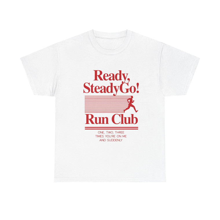 Ready Steady Go Music Lyrics T-Shirt, Soft Cotton Unisex, Concert Outfit Aesthetic, Gift for Women & Men, Summer Tee