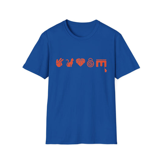 New York starting five 5 emojis team tee shirt unisex soft, black blue gray white, game day gift for men women summer aesthetic outfit