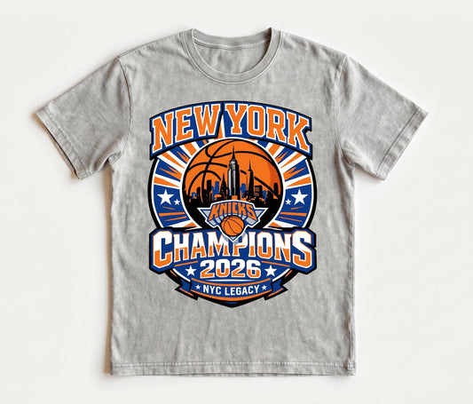 New York Basketball Champions 2026 Retro NY BBall Streetwear T-Shirt, unisex tee, game day summer outfit, gift for men women
