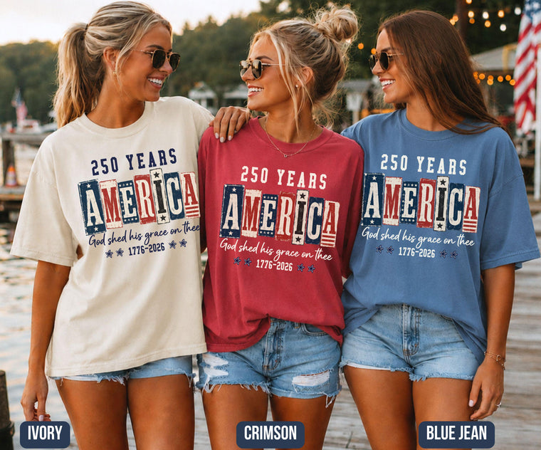 Christian American Flag Tee 1776 Patriotic, 250 Years Anniversary USA Shirt, Fourth of July Faith & Freedom Gift, Soft Cotton Unisex Summer Fit