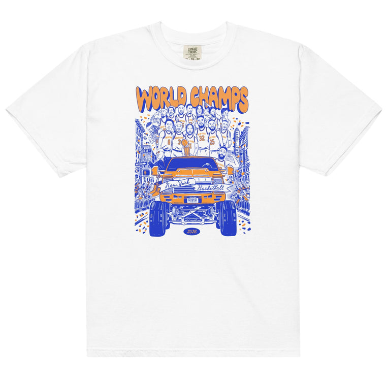 Champs Adult New York Basketball Vintage Illustrated T-Shirt, soft cotton tee, unisex relaxed fit, game day streetwear gift, summer outfit