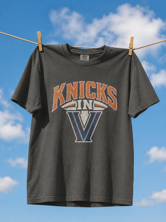 Vintage Sports Logo Basketball Team T-Shirt, Retro Fan Gift, Unisex Soft Cotton, Relaxed Fit Game Day Top for Men Women, Streetwear Aesthetic