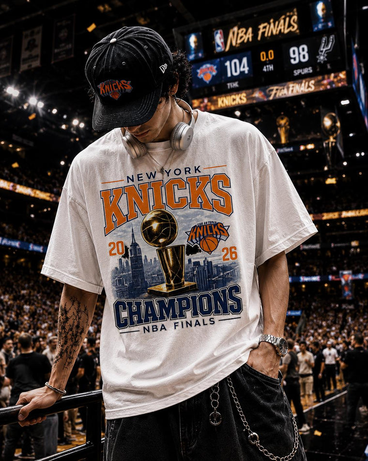 New York Basketball Champions Tee 2026 Finals Trophy City Skyline Fan, Soft Cotton Summer Unisex Relaxed Fit, Game Day Streetwear Outfit Gift