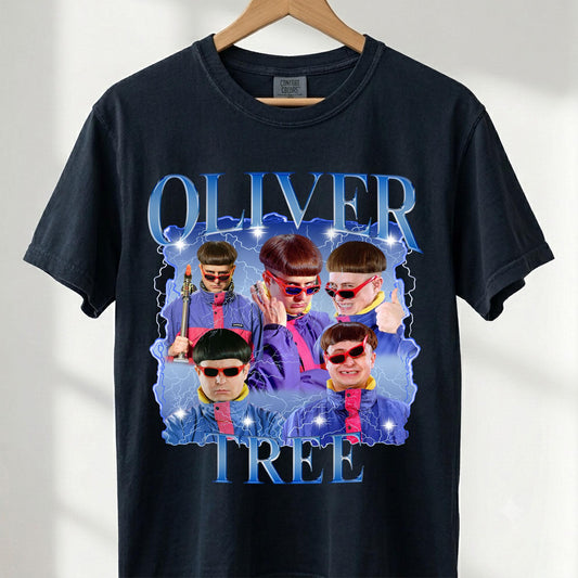 In Loving Memory Oliver Tree Shirt RIP Legend Vintage Bootleg Tee, Soft Cotton Unisex Relaxed Fit, Music Fan Gift, Retro Aesthetic Concert Outfit