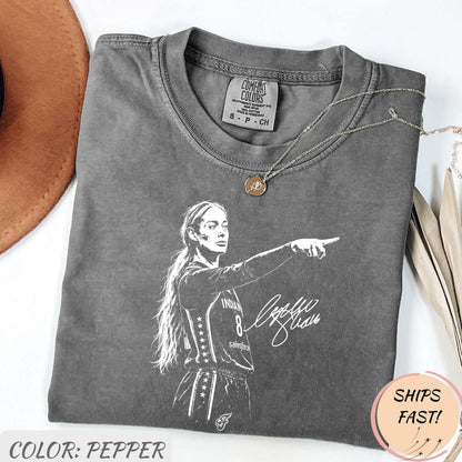 Sophie Cunningham Point Signature Basketball Shirt, Unisex Tee for Fans, Game Day Outfit Gift, Casual Streetwear