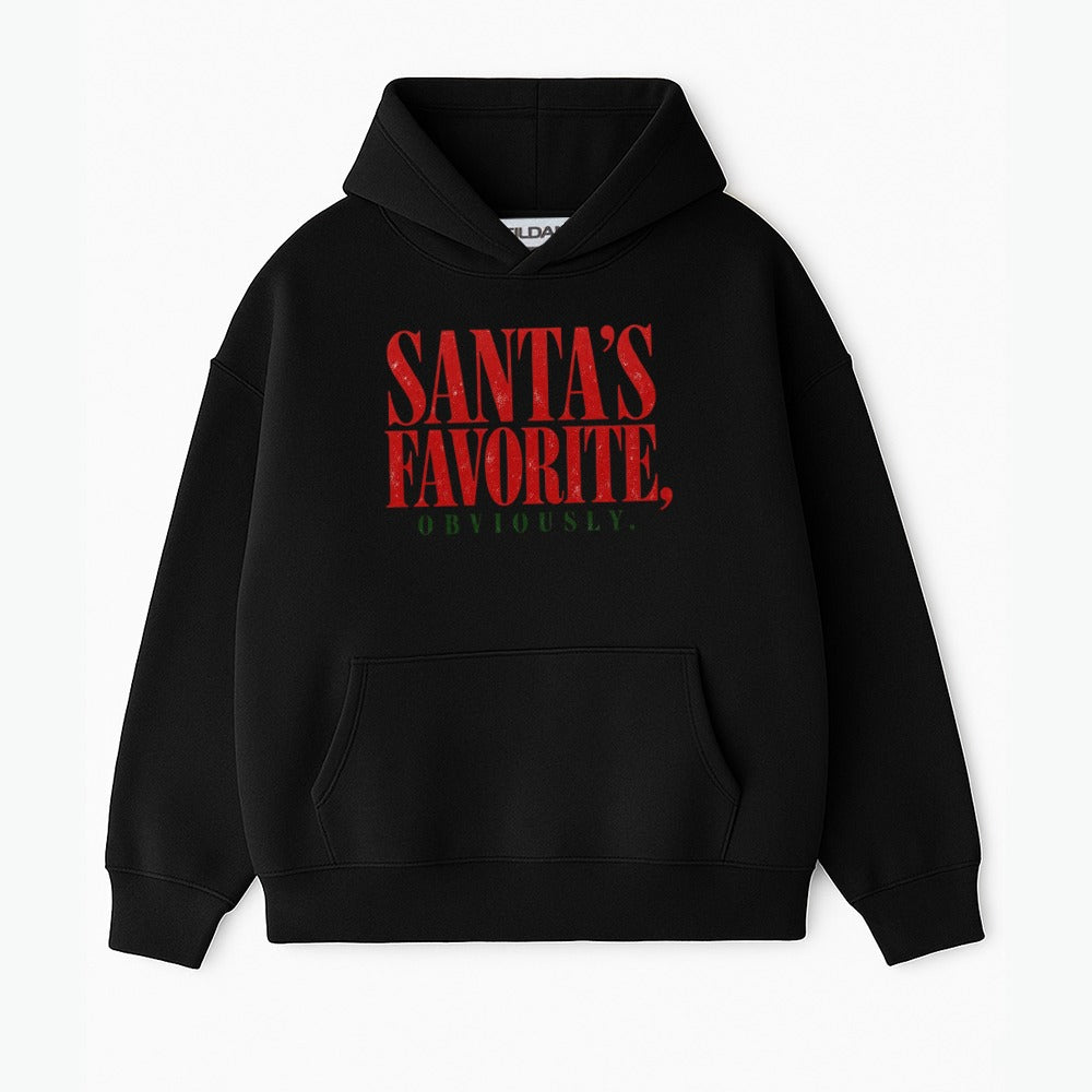 Santa's Favorite Holiday Graphic Gildan Sweatshirt / Comfort Colors T-Shirt 5