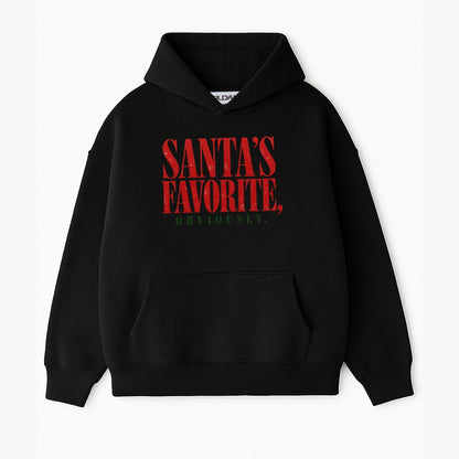 Santa's Favorite Holiday Graphic Gildan Sweatshirt / Comfort Colors T-Shirt 5