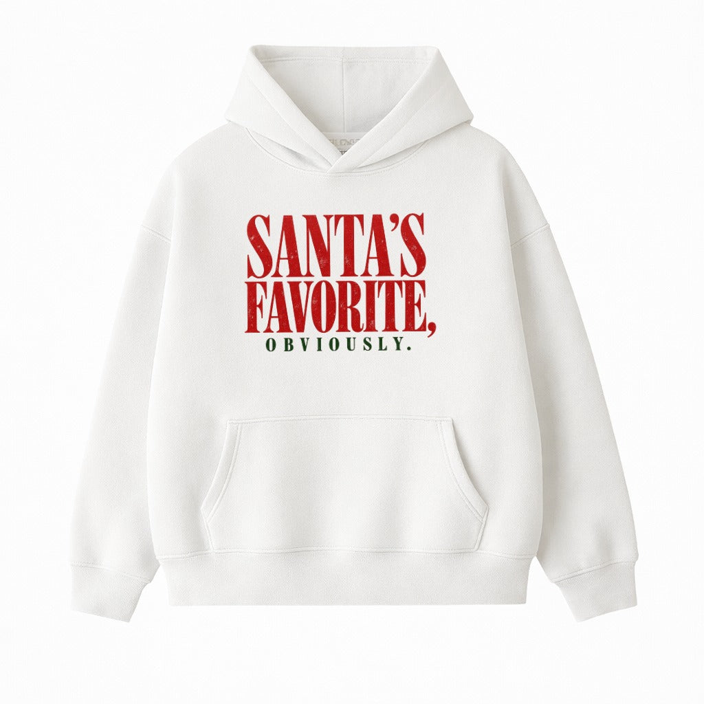 Santa's Favorite Holiday Graphic Gildan Sweatshirt / Comfort Colors T-Shirt 6