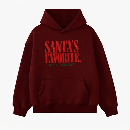 Santa's Favorite Holiday Graphic Gildan Sweatshirt / Comfort Colors T-Shirt
