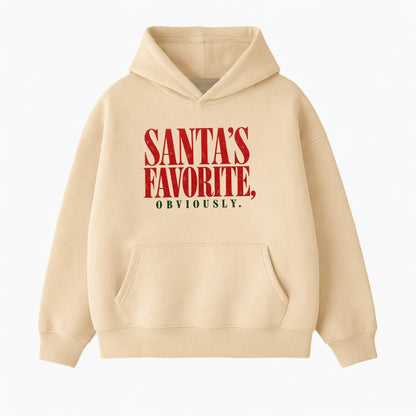 Santa's Favorite Holiday Graphic Gildan Sweatshirt / Comfort Colors T-Shirt
